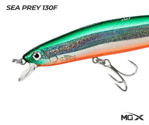 senuelo mgx sea prey 130f orange belly green back 2