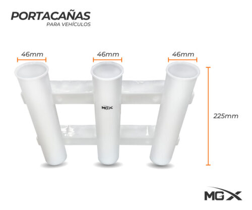 porta canas para carro mgx 2